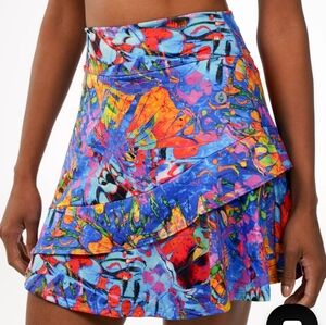 Dona Jo $82 Flirty Skirt/Skort In Multiple Colors Size Large